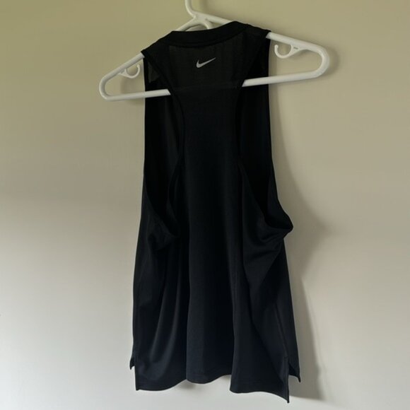 Nike Women Black Mesh Raceback Sportwear Tank Top Size Large - Picture 10 of 15